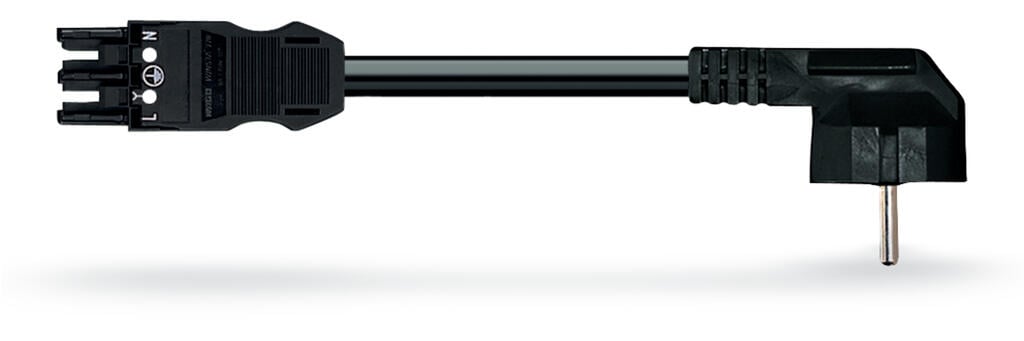 WAGO – Esikokoonpantu liitäntäkaapeli, 3-napainen, 1,5 mm², 3 m