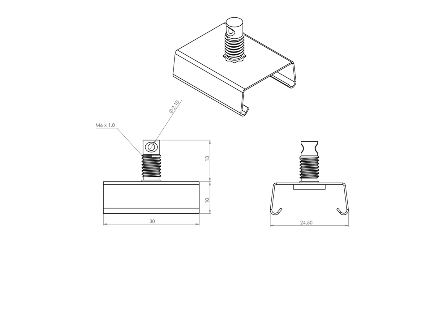 Unipro® QCB – pikakiinnike 3-vaihekiskoille