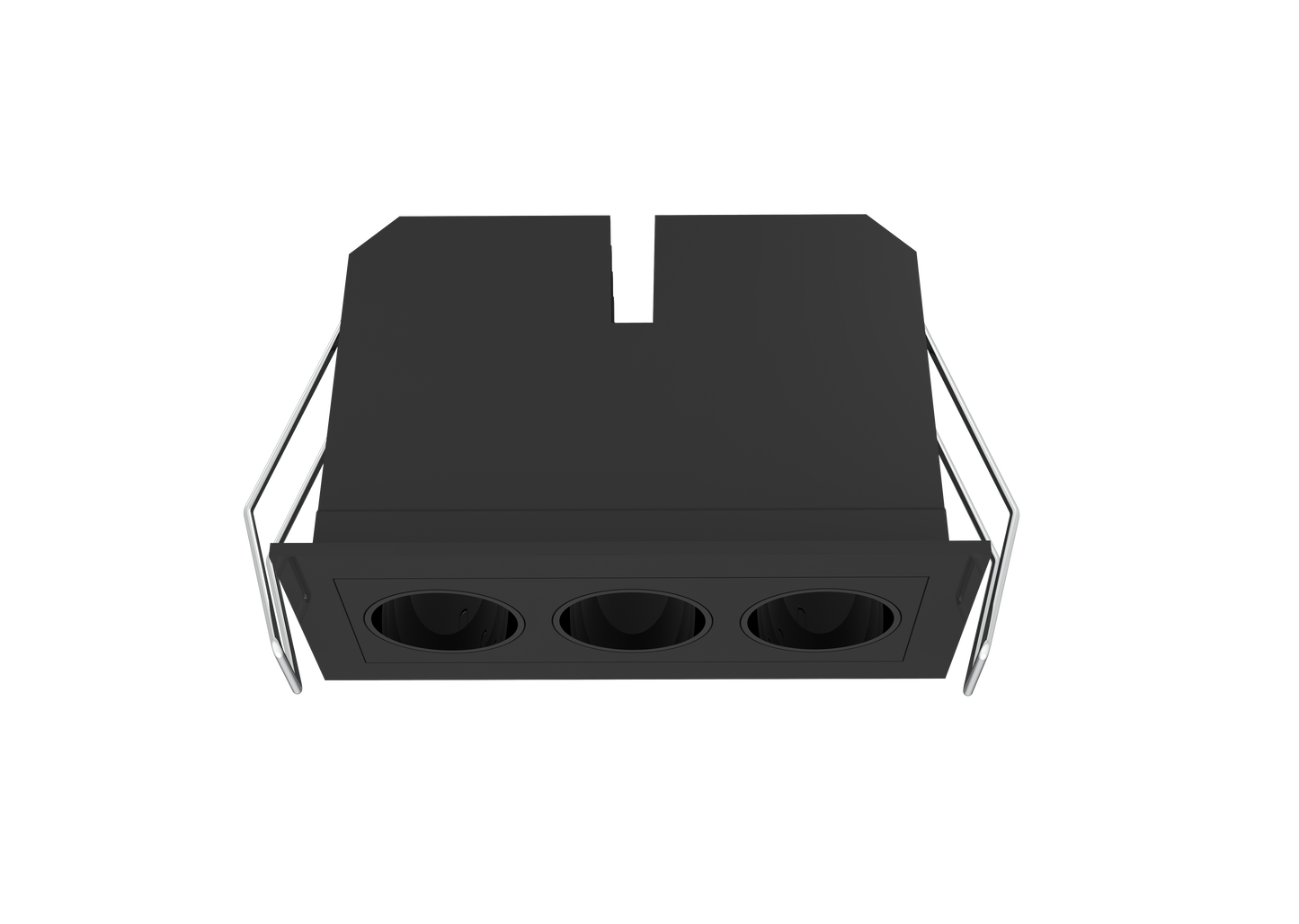 Magicube GLE-ME35G03 LED-alasvalo, Musta, 4000K, 8W