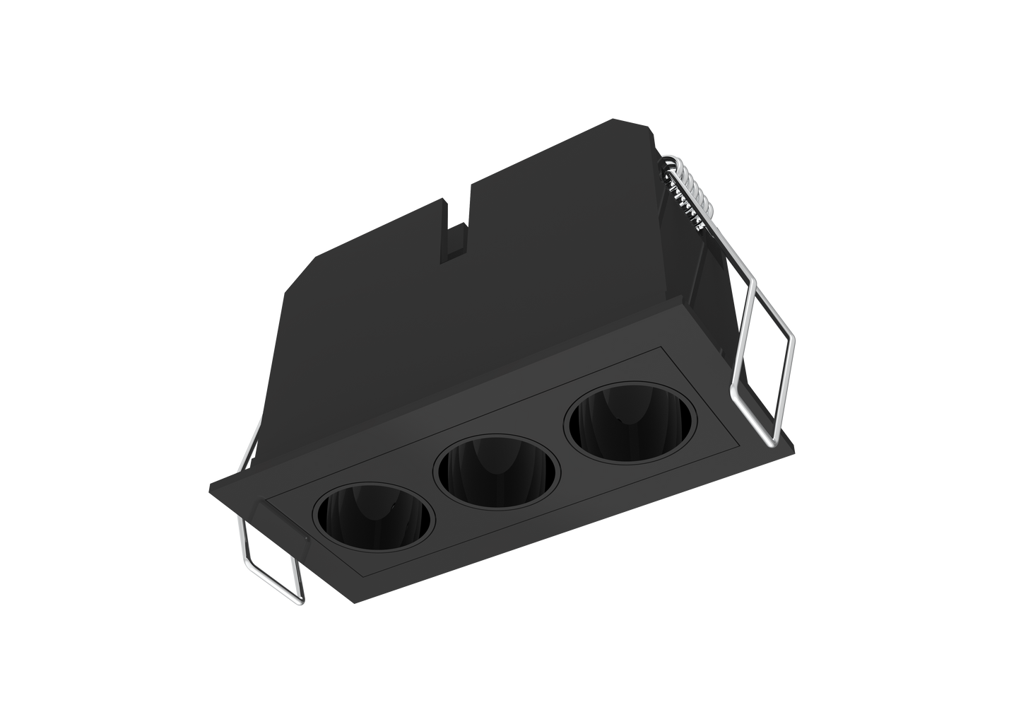 Magicube GLE-ME35G03 LED-alasvalo, Musta, 4000K, 8W