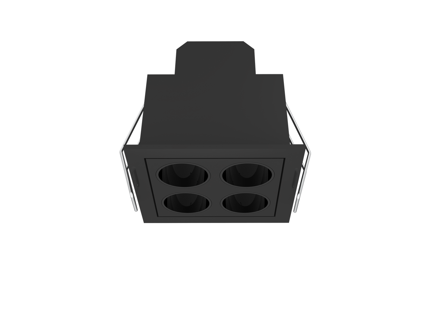 Magicube GLE-ME35G04 LED-alasvalo, Musta, 4000K, 10W