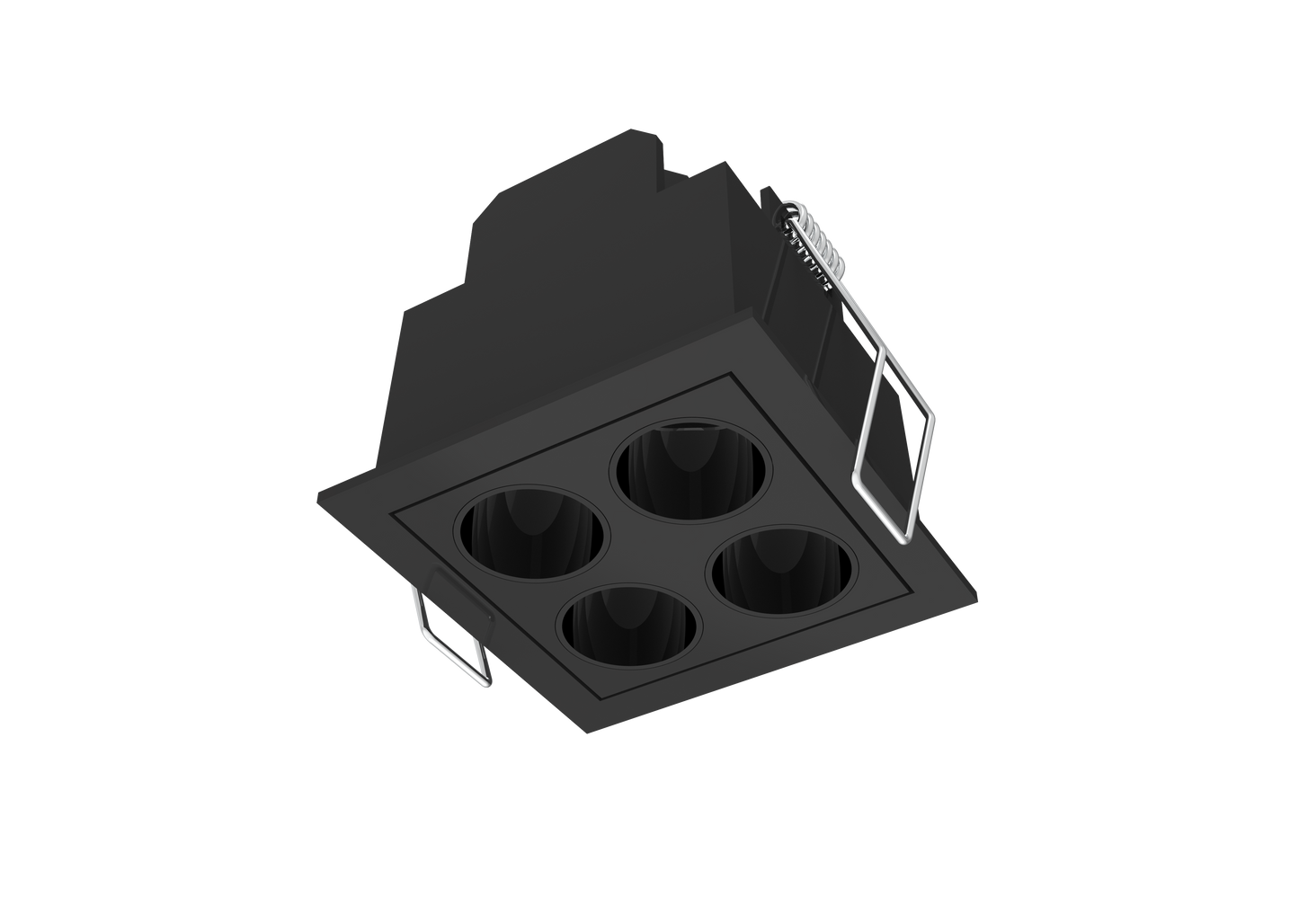 Magicube GLE-ME35G04 LED-alasvalo, Musta, 4000K, 10W