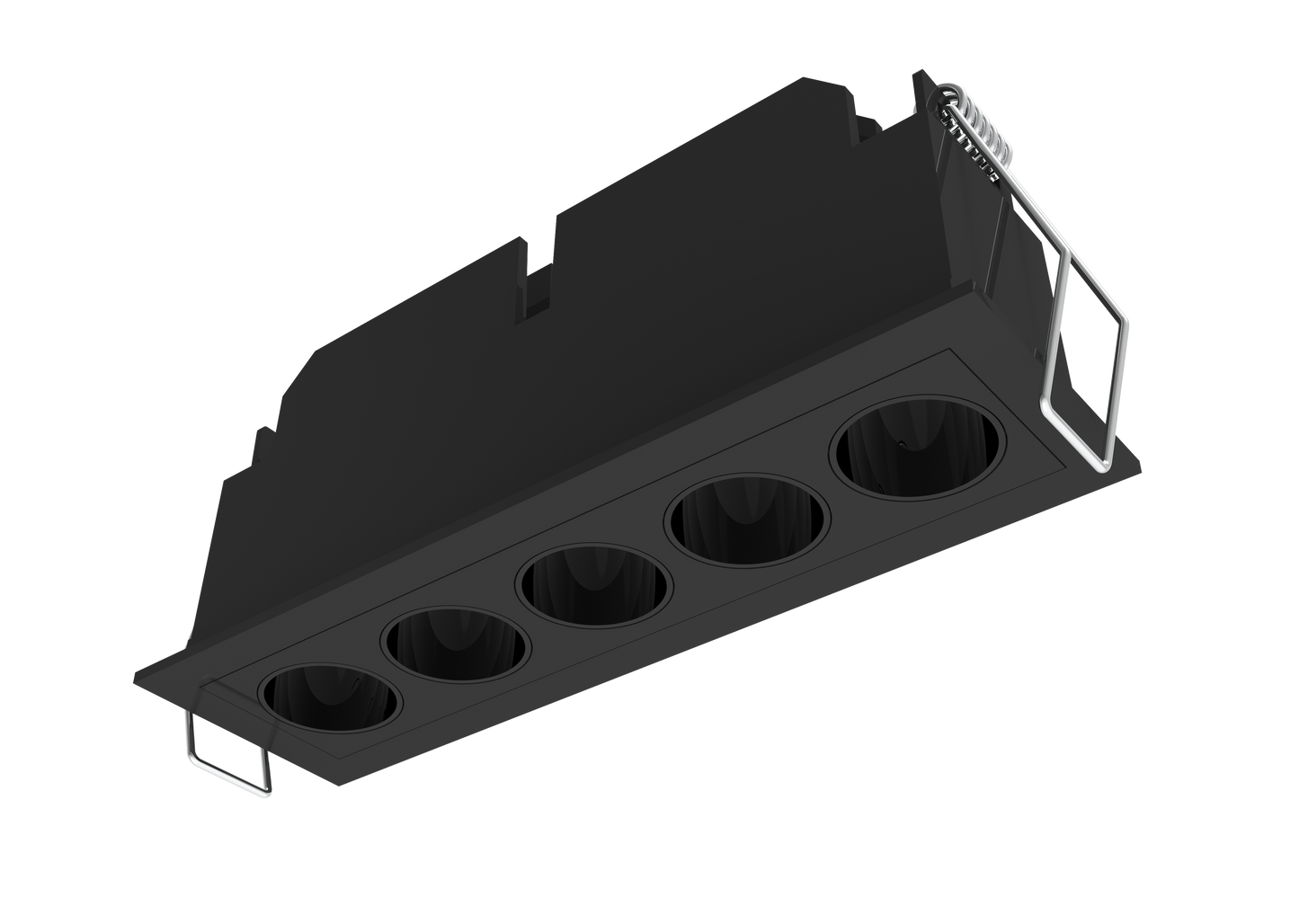 Magicube GLE-ME35G05 LED-alasvalo, Musta, 4000K, 13W