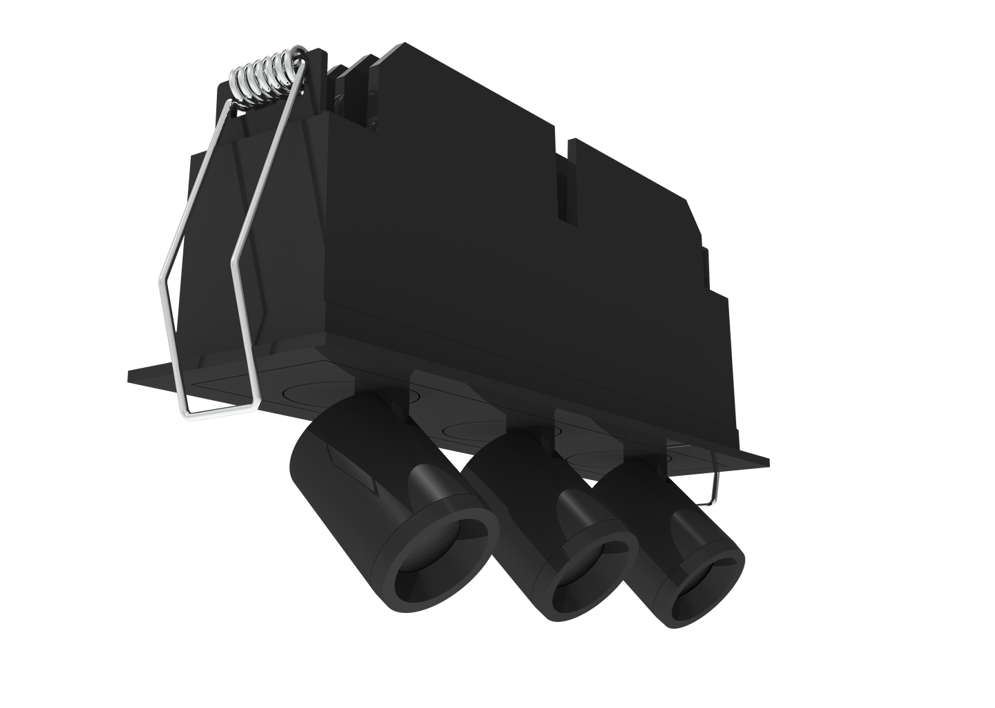 Magicube GLE-ME35S03 LED-alasvalo, Musta, 4000K, 8W