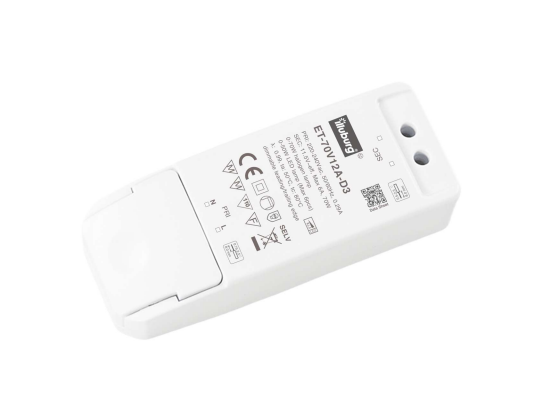 Illuburg NV05019 – Vakiojännitteinen LED-virtalähde 12V, 12W