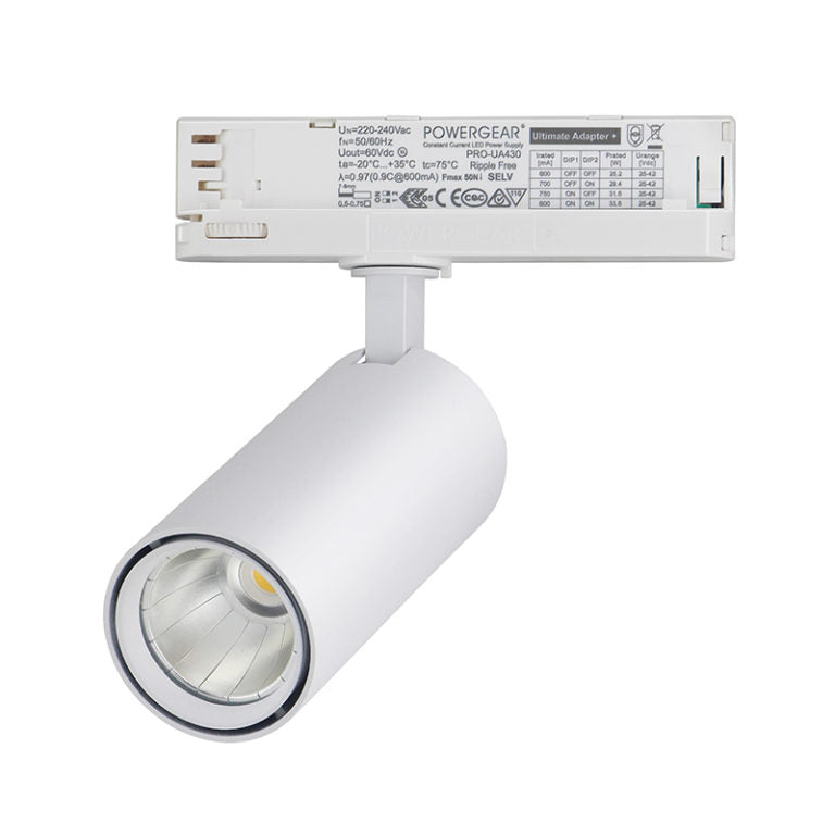 LED-kiskovalaisin LS-OR-15 15W valkoinen 3-vaihe