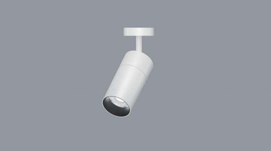 LED-alasvalo LSMS-62 pinta-asennettava kattoon valkoinen ravintola- ja kahvilakäyttöön