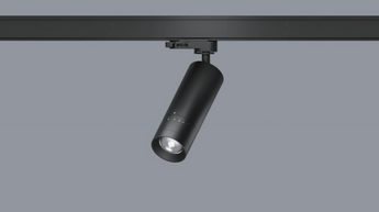 LSSZ-55 zoomattava LED-kiskovalaisin musta 3-vaihe myymälä- ja ravintolakäyttöön
