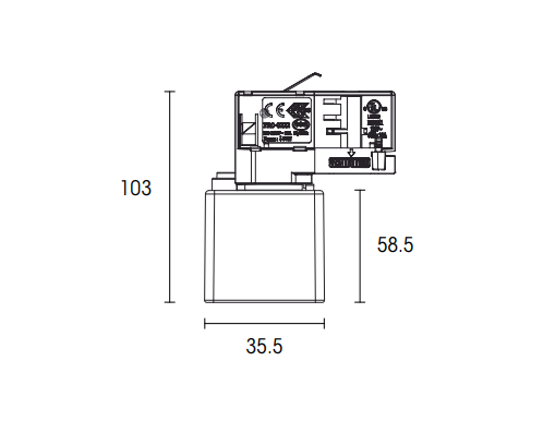 SCHUKO ADAPTER – kiskosähköjärjestelmän pistokeadapteri