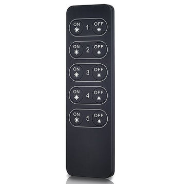 Sunricher SR-2801 – RF kaukosäädin 5 vyöhykettä, musta (Easy-RF) tuotekuva