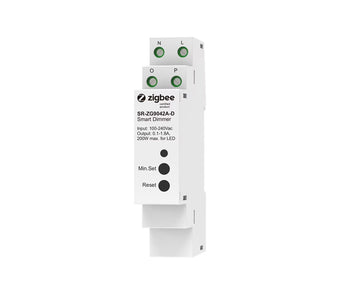 Sunricher SR-ZG9042A-D – ZigBee 3.0 TRIAC-himmennin DIN-kisko, 400W tuotekuva