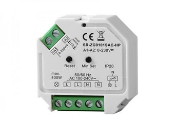 Sunricher SR-ZG9101SAC-HP – ZigBee 3.0 TRIAC-himmennin 230V, 400W (Philips Hue -yhteensopiva) tuotekuva