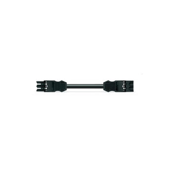 Esikokoonpantu liitäntäkaapeli WAGO, 3-napainen, 1,5 mm², 1 m, WINSTA® MIDI -sarja.