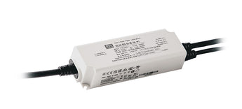 Mean Well XLN-60-24 24V LED-virtalähde IP67, kompakti 60W, tasajännite, luotettava ja kestävä.