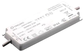 Yingjiao YSL50M-24020800 LED-virtalähde – 50 W, 24 V, 2.08 A, IP44