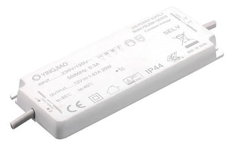 Yingjiao YSL20M-1201660 LED-virtalähde – 20 W, 12 V, 1.66 A, IP44