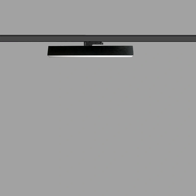 HYR-LL LED-kiskovalaisin asennettuna kiskoon