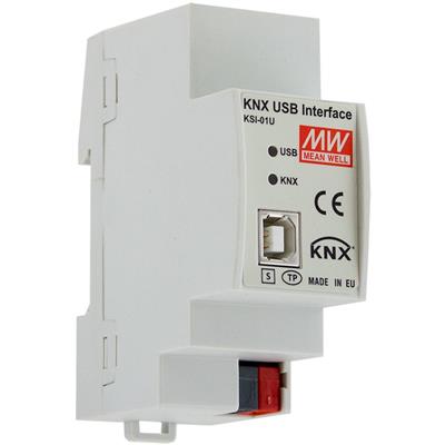 MEAN WELL KSI-01U KNX-USB-liitäntä galvaanisella eristyksellä
