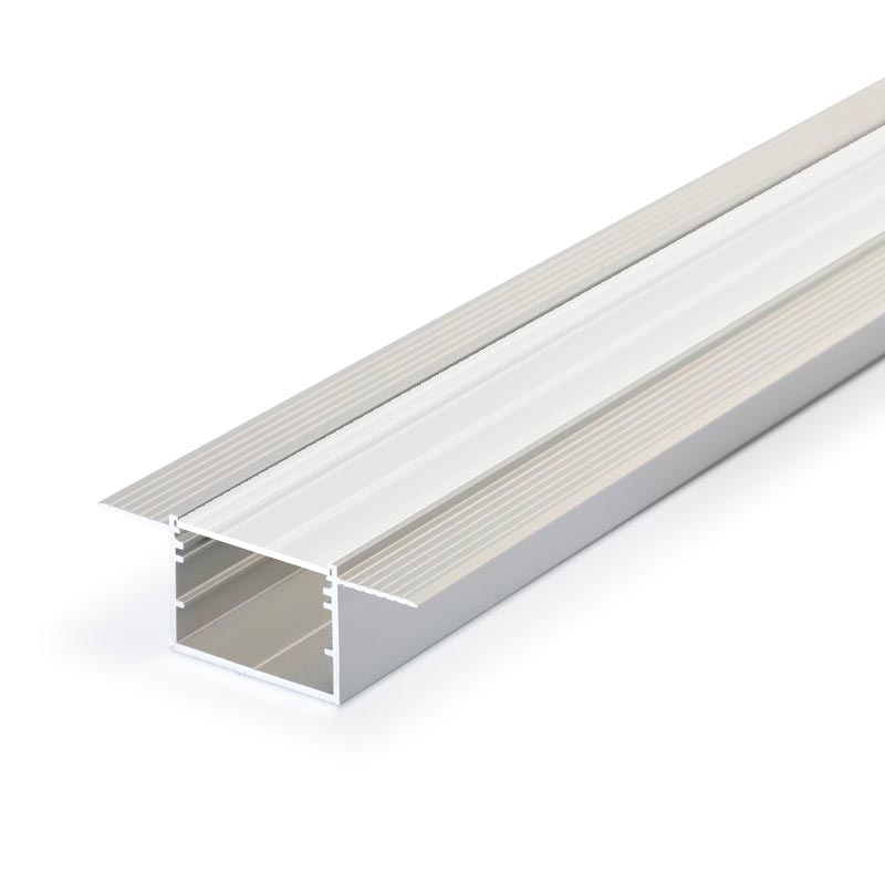 MONI30-05 ISO LED-profiili, uppoasennettava syvä malli, kehyksetön TRIMLESS, 2000mm