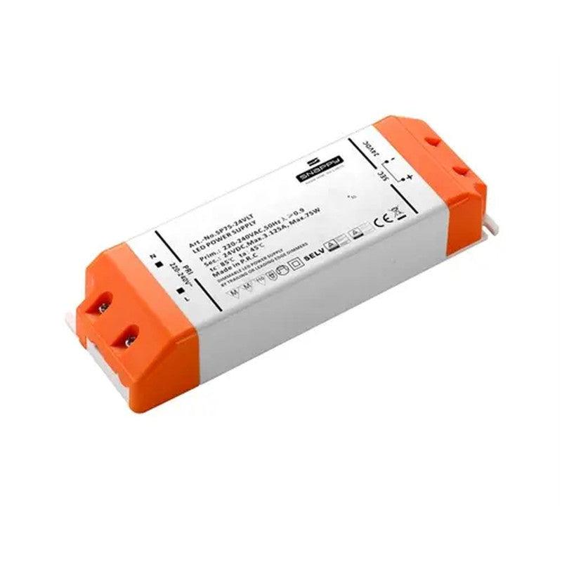 Himmennettävä Snappy SP75-24VLT TRIAC – 24V 75W LED-virtalähde