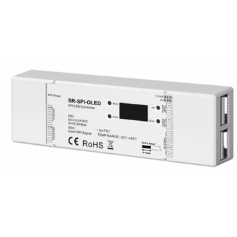 Sunricher SR-SPI-OLED DMX512 SPI LED-nauhaohjain