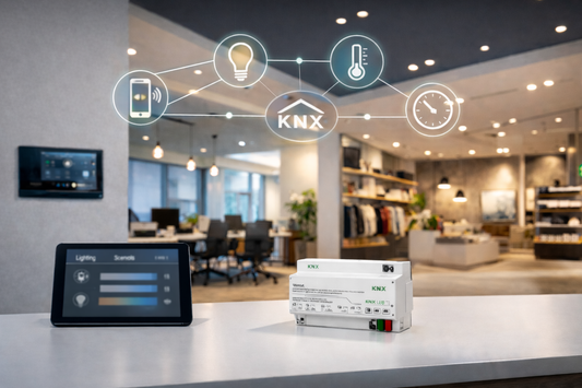 KNX-valaistuksen ohjaus