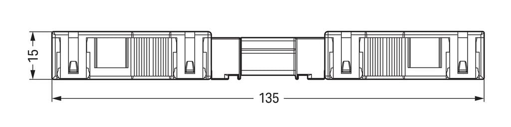 WAGO 770-113 – Uros-Pistokeliitin, 3-napainen, suora, koodaus A