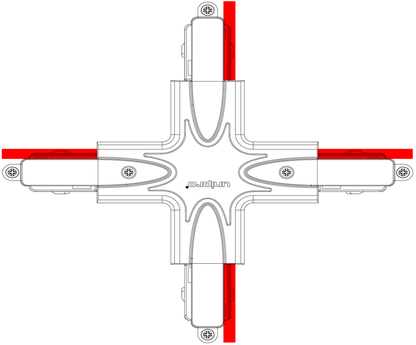 Unipro® XA3B – X-kappale 3-vaihekiskoon