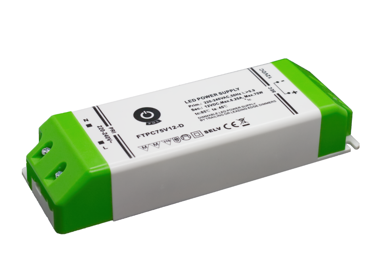 FTPC75V24-D 24V jännitelähde 3.12A 75W TRIAC-himmennys