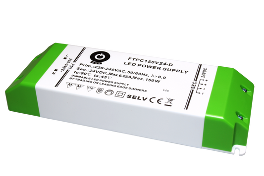 FTPC150V24-D 24V jännitelähde 6.25A 150W TRIAC-himmennys