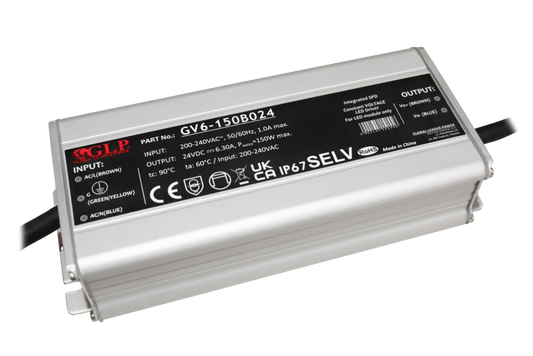 GV6-150B024 – 150 W, 24 V, IP67