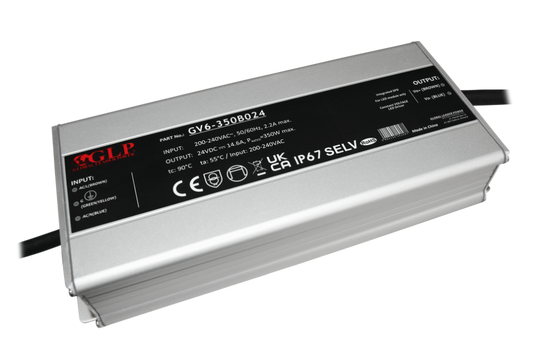 GV6-350B024 – 350 W, 24 V, IP67
