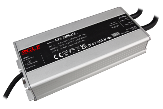 GV6-320B012 – 320 W, 12 V, IP67