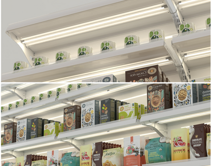 Alfaline LED-kalustevalaisin – 24V ketjutettava hyllyvalo, CRI90, Ohut rakenne