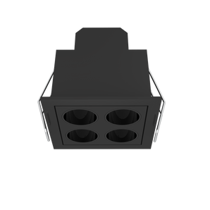 Magicube GLE-ME35G04 LED-alasvalo, Musta, 4000K, 10W