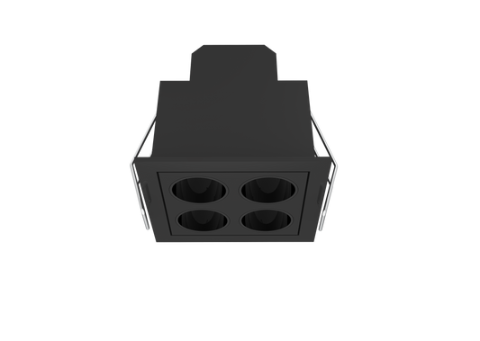 Magicube GLE-ME35G04 LED-alasvalo, Musta, 4000K, 10W