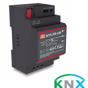 Mean Well KNX-20E-640 KNX-tuote – 19 W, 30 V, 640 mA, IP20, KNX