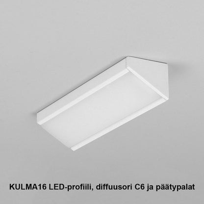 KULMA16-LED-profiili-valkoinen-päätypaloilla-ja-opaalilla-diffuusorilla
