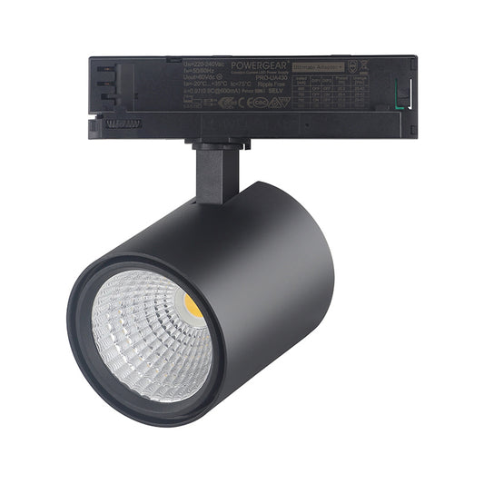 LED-kiskovalaisin LS-OR-25 27W musta 3-vaihe