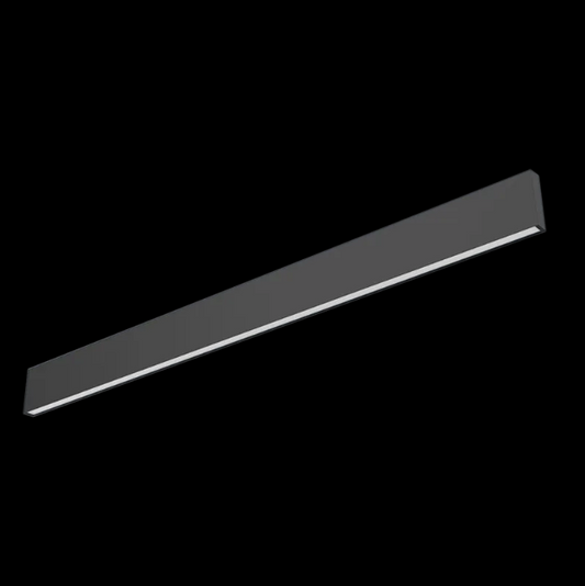 LH25 – Slim, lineaarinen LED-riippuvalaisin peitelevyllä, up/down, valkoinen, 24V,