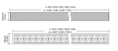 LH25-Lineaarinen-riippuasennettava-slim-LED-valaisin-updown-24V-DC-suuntauslinssi-grating-30-55-astetta
