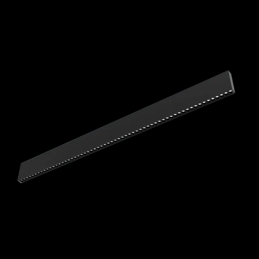 LH25 – Slim, lineaarinen LED-riippuvalaisin, valonjako 30°/55°, musta, 24V, up/down