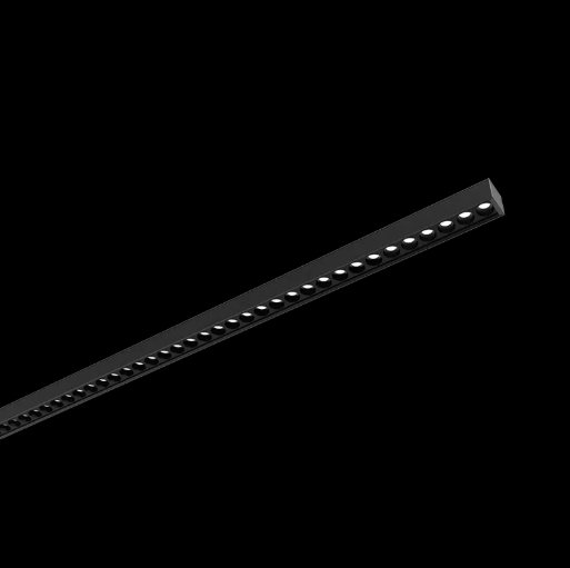 LM25 – Slim, lineaarinen pinta asennettava LED-kattovalaisin, valonjako 30°/55°, Valkoinen, 24V