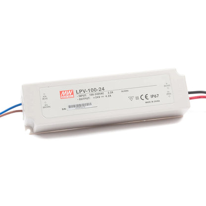 Mean Well LPV-100-24 LED-vakiojännitelähde 24V 100W kompakti