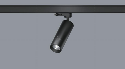 LSSZ-55 zoomattava LED-kiskovalaisin musta 3-vaihe myymälä- ja ravintolakäyttöön