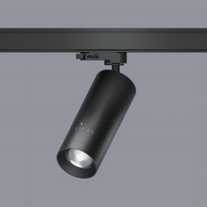 LSSZ-65 zoomattava LED-kiskovalaisin musta 3-vaihe myymälä-, ravintola- ja näyttelykäyttöön