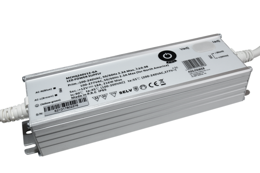 MCHQ240V12-GA – 240 W, 12 V, IP65