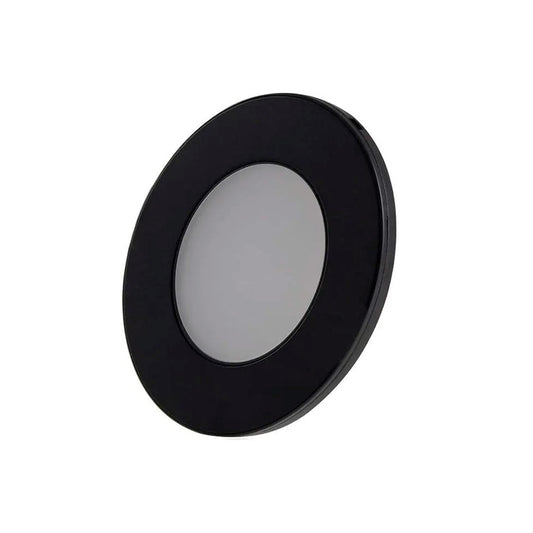 2,8W 12V LED-kalustevalaisin MAGNETO musta, 260lm CRI80, IP20, himmennettävä