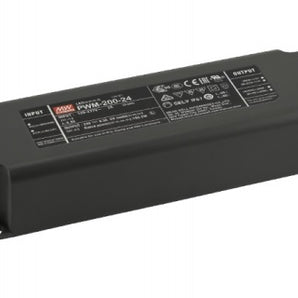 Mean Well PWM-200-12DA2 LED-virtalähde – 180 W, 12 V, 15 A, IP67, DALI