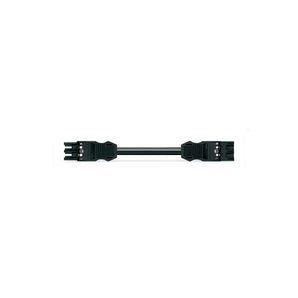Esikokoonpantu liitäntäkaapeli WAGO, 3-napainen, 1,5 mm², 1 m, WINSTA® MIDI -sarja.